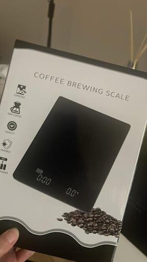 Brewedco Pour Over Coffee Scales - Black